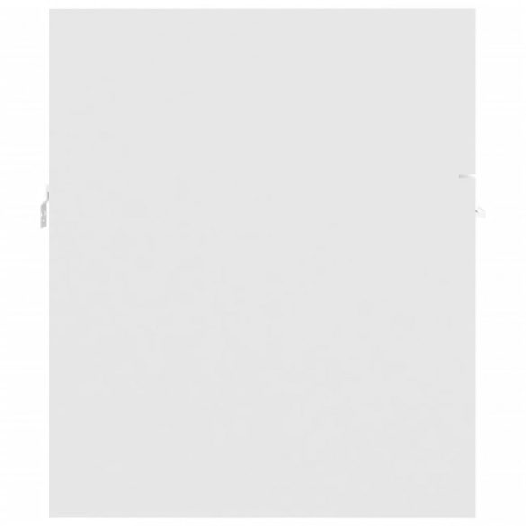 fehér forgácslap fürdőszobai bútorszett