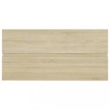 tölgyszínű szerelt fa mosdószekrény beépített mosdókagylóval