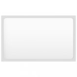 fehér szerelt fa fürdőszobai bútorszett