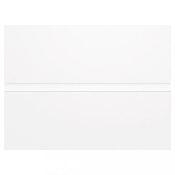 fehér szerelt fa mosdószekrény beépített mosdókagylóval