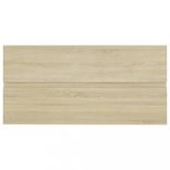 tölgyszínű szerelt fa mosdószekrény beépített mosdókagylóval