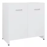 4 részes fehér fürdőszobai bútorszett