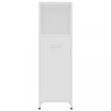 4 részes fehér fürdőszobai bútorszett