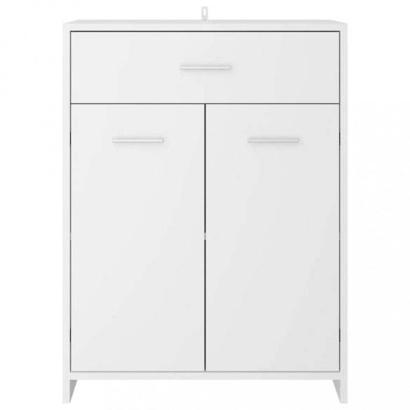 4 részes fehér fürdőszobai bútorszett