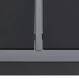 9 részes kültéri acél étkezőgarnitúra