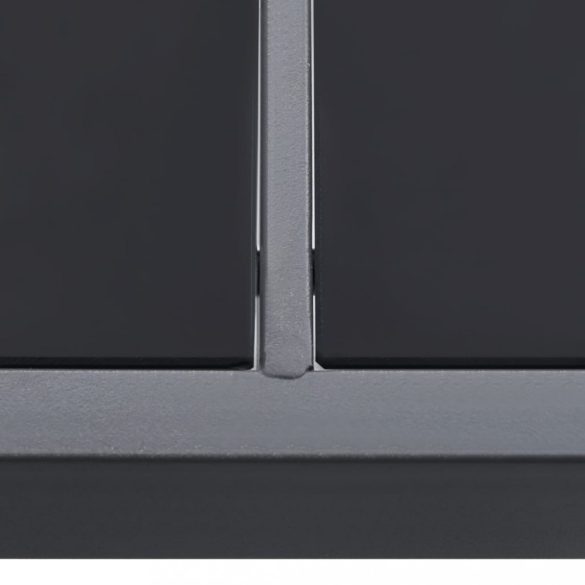 9 részes kültéri acél étkezőgarnitúra