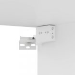 4 db fehér szerelt fa TV-szekrény 80 x 30 x 30 cm