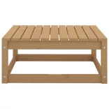 8 részes mézbarna tömör fenyőfa kerti ülőgarnitúra