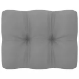 8 részes tömör fenyőfa kerti ülőgarnitúra párnákkal