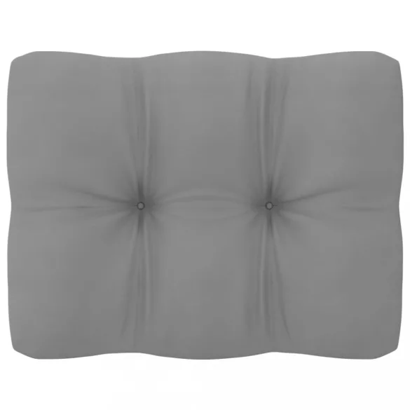 8 részes tömör fenyőfa kerti ülőgarnitúra párnákkal