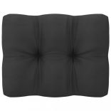 9 részes tömör fenyőfa kerti ülőgarnitúra párnával