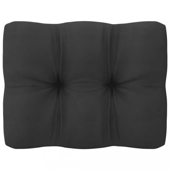 9 részes tömör fenyőfa kerti ülőgarnitúra párnával