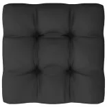 7 részes tömör fenyőfa kerti ülőgarnitúra párnával