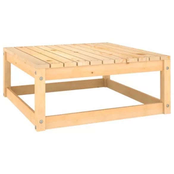 8 részes tömör fenyőfa kerti ülőgarnitúra párnákkal