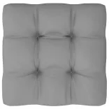 8 részes tömör fenyőfa kerti ülőgarnitúra párnákkal