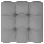 7 részes tömör fenyőfa kerti ülőgarnitúra párnával