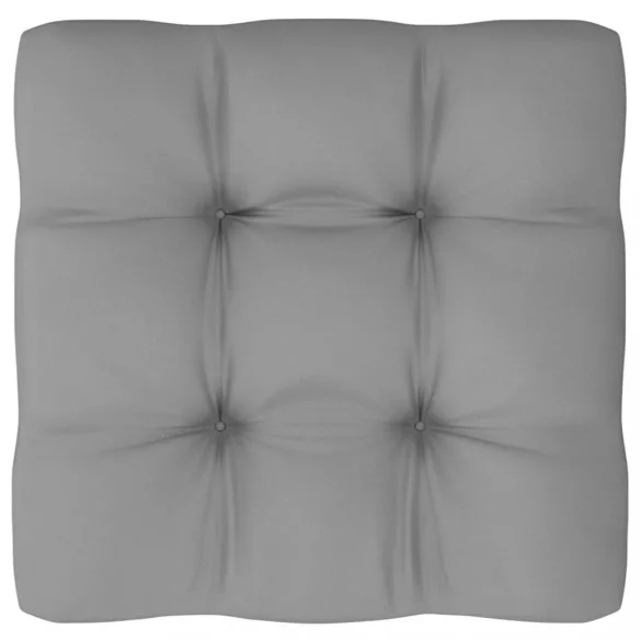 7 részes tömör fenyőfa kerti ülőgarnitúra párnával