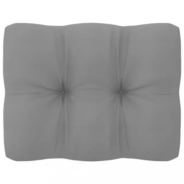 7 részes tömör fenyőfa kerti ülőgarnitúra párnával