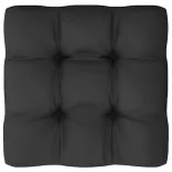 8 részes tömör fenyőfa kerti ülőgarnitúra párnákkal