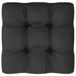 8 részes tömör fenyőfa kerti ülőgarnitúra párnákkal