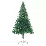 megvilágított műkarácsonyfa 380 ággal gömb szettel 150 cm