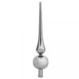 fehér PVC megvilágított műkarácsonyfa gömb szettel 180 cm