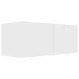 3 részes fehér szerelt fa TV-szekrényszett