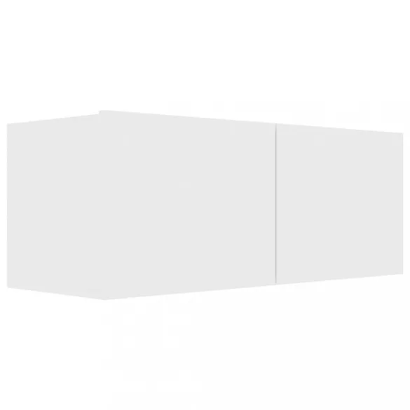 3 részes fehér szerelt fa TV-szekrényszett