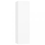 5 részes fehér szerelt fa TV-szekrényszett