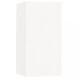 4 részes fehér szerelt fa TV-szekrényszett