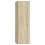 5 részes sonoma tölgy színű szerelt fa TV-szekrényszett