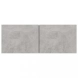 4 db betonszürke szerelt fa TV-szekrény 80 x 30 x 30 cm