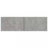 4 db betonszürke szerelt fa TV-szekrény 100 x 30 x 30 cm