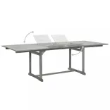 7 részes tömör akácfa kerti étkezőgarnitúra