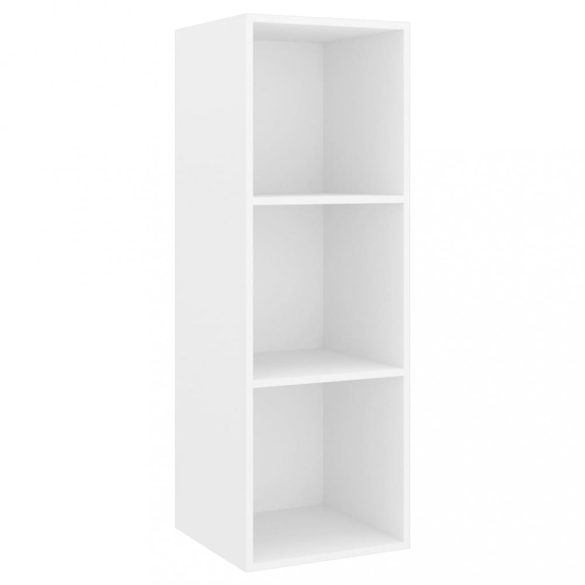 3 részes fehér forgácslap TV-szekrény