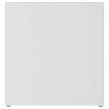 2 db fehér szerelt fa TV-szekrény 72 x 35 x 36,5 cm