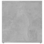 2 db betonszürke szerelt fa TV-szekrény 72 x 35 x 36,5 cm