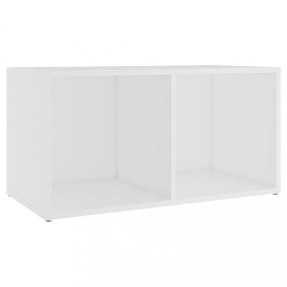 2 db fehér szerelt fa TV-szekrény 72 x 35 x 36,5 cm