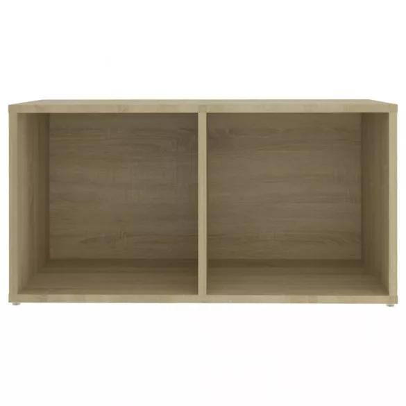 2 db sonoma tölgy színű szerelt fa TV-szekrény 72x35x36,5 cm
