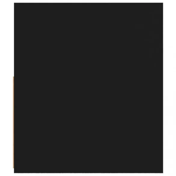 2 db fekete éjjeliszekrény LED-del 60 x 35 x 40 cm