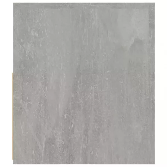 2 db betonszürke éjjeliszekrény LED-del 60 x 35 x 40 cm