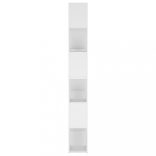 fehér térelválasztó könyvszekrény 100 x 24 x 188 cm