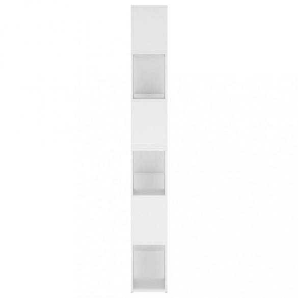 fehér térelválasztó könyvszekrény 100 x 24 x 188 cm