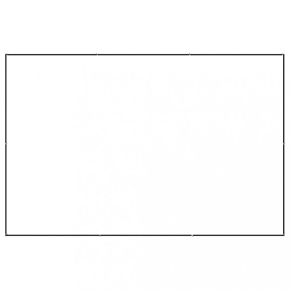 fekete acél kutyakennel 6 m²