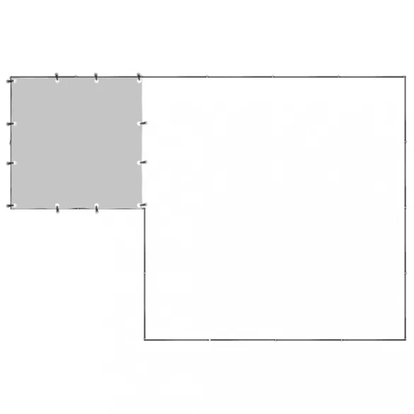fekete acél kutyakennel 6,05 m²