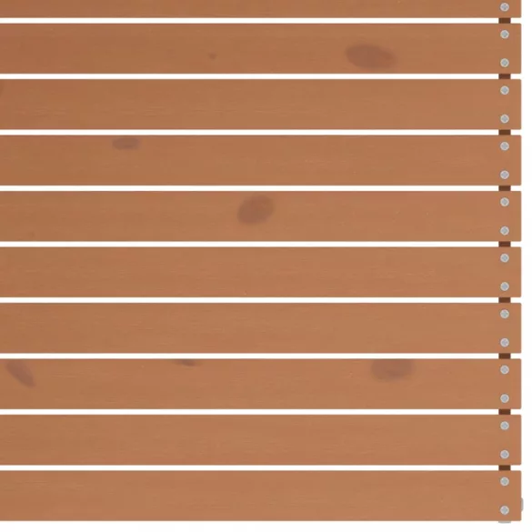 8 részes mézbarna tömör fenyőfa kerti ülőgarnitúra