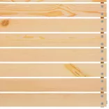 8 részes tömör fenyőfa kerti ülőgarnitúra