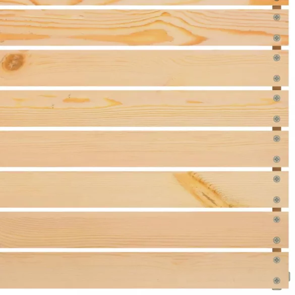 8 részes tömör fenyőfa kerti bútorgarnitúra