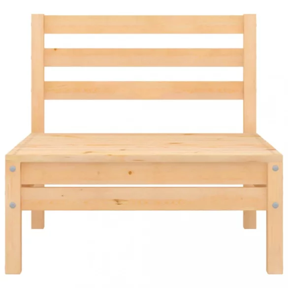 8 részes tömör fenyőfa kerti bútorgarnitúra