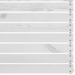 8 részes fehér tömör fenyőfa kerti ülőgarnitúra